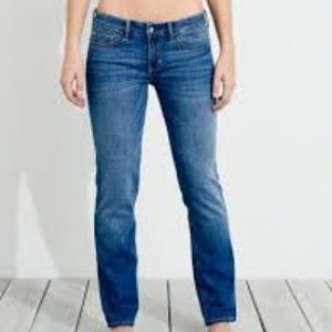 Hollister straight leg jeans womens Clearance